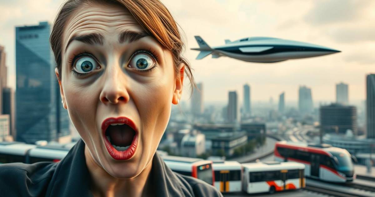 ALERTE : La nouvelle voiture volante à hydrogène de Tesla va tuer les trains et les bus d'ici 2026 !