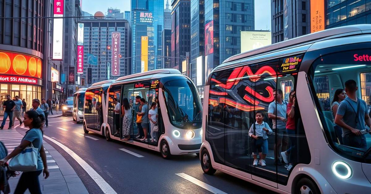 La révolution des navettes autonomes partagées : quand le transport individuel et collectif fusionnent enfin