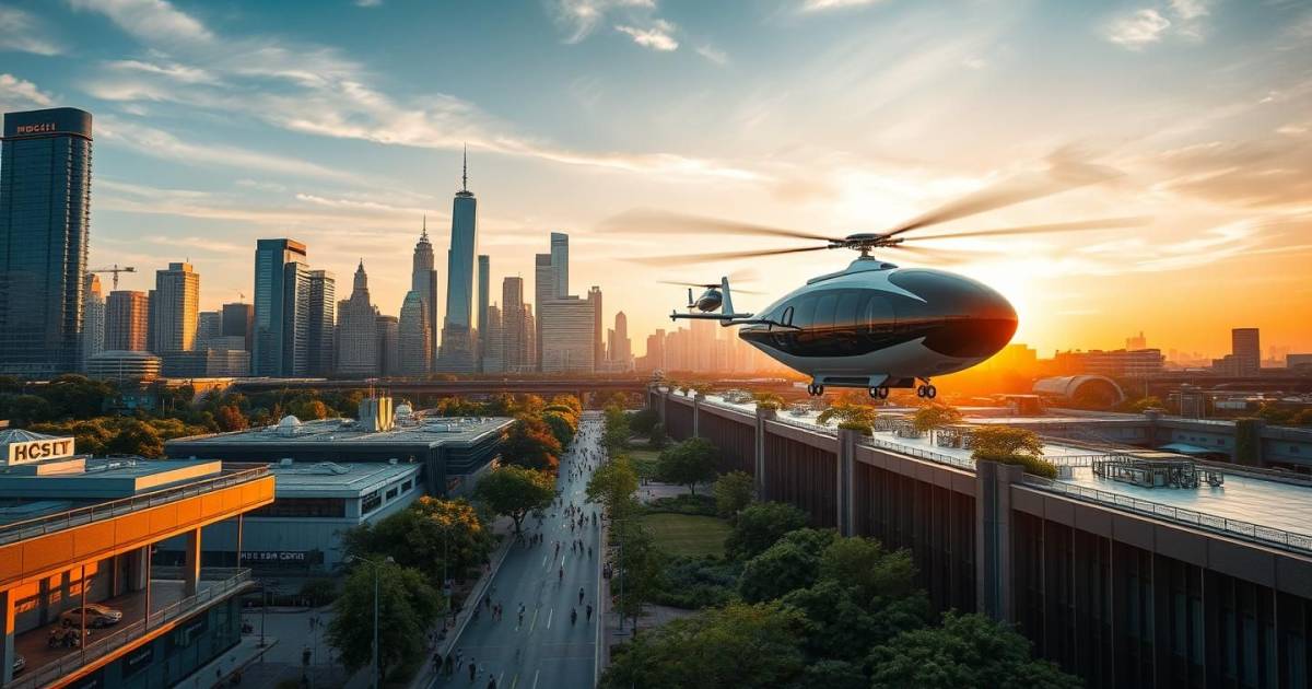 La révolution des navettes autonomes volantes : quand le transport public prend de la hauteur dans nos villes