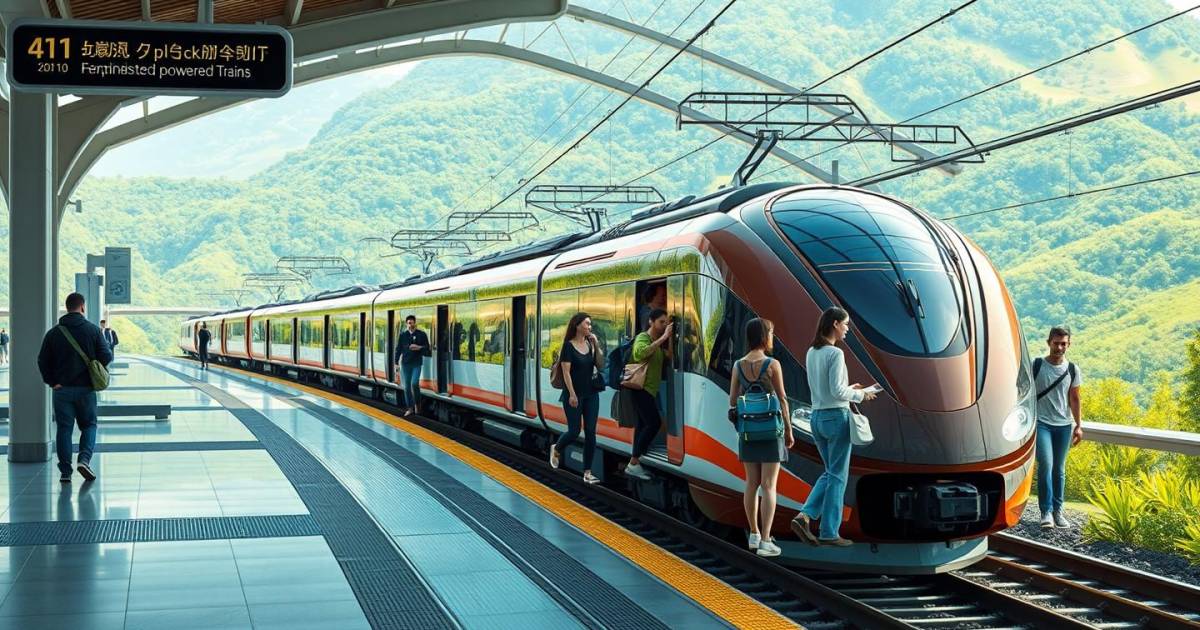 La révolution des trains à hydrogène : comment ils transforment nos voyages interurbains en 2025