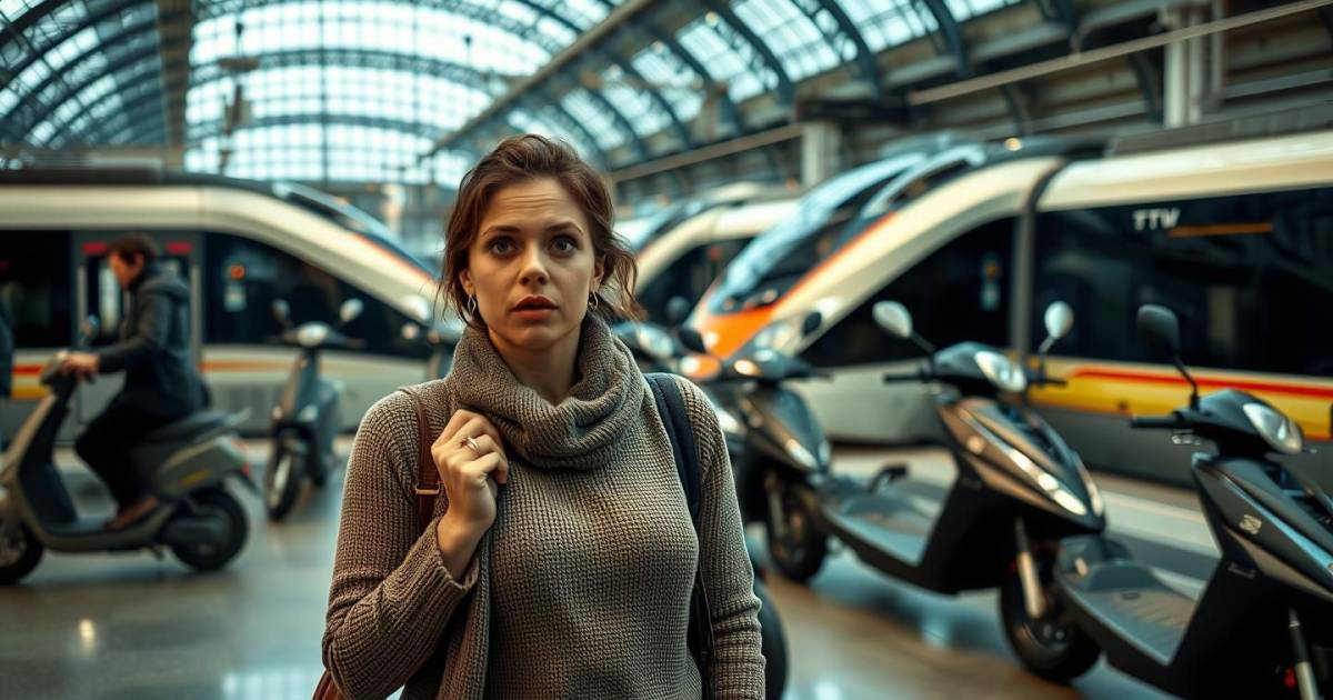Le scandale qui fait trembler la SNCF : comment les trottinettes électriques volent la vedette au TGV dans les gares !