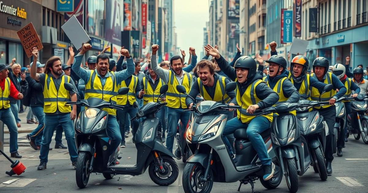 Les gilets jaunes s'attaquent aux trottinettes électriques : la fin du transport urbain comme on le connaît ?