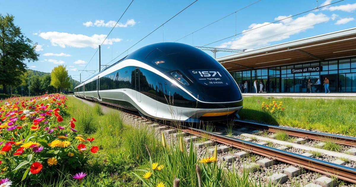 Les nouveaux trains à hydrogène révolutionnent le transport ferroviaire : zéro émission et vitesse accrue