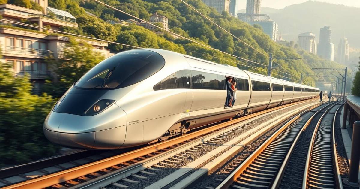 Les nouveaux trains à sustentation magnétique révolutionnent le transport interurbain en France