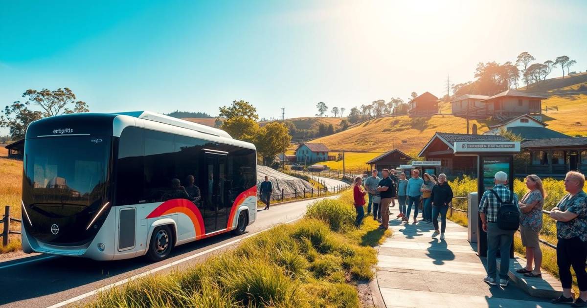 Les transports en commun à la demande révolutionnent les zones rurales en 2025