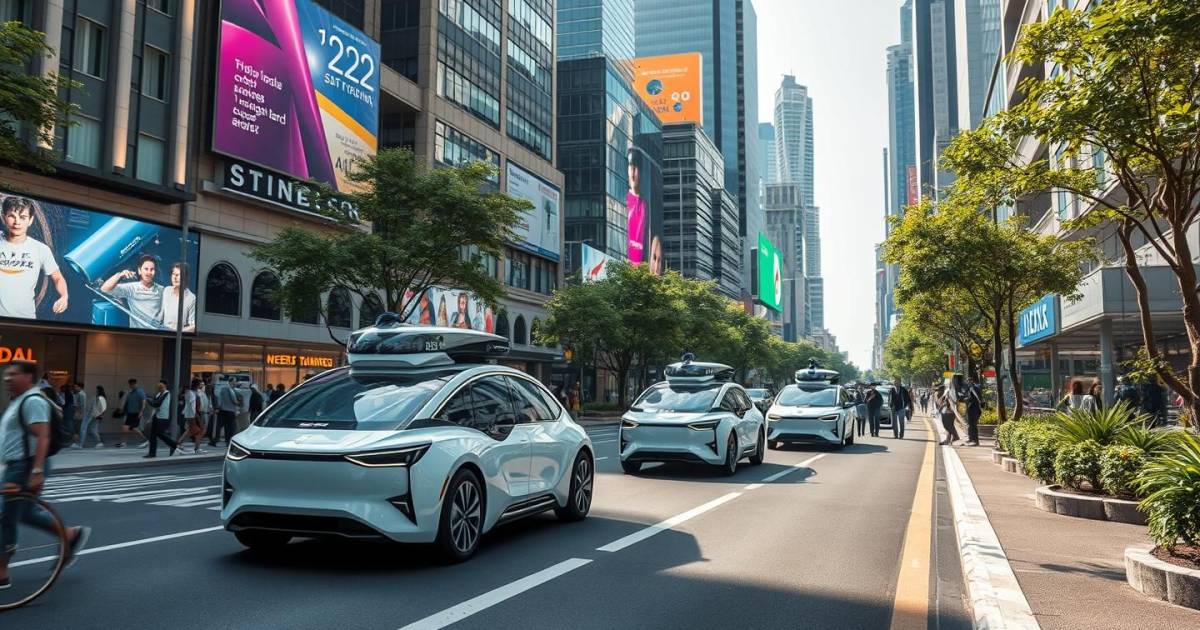 Les véhicules autonomes partagés: la nouvelle révolution des transports urbains en 2025