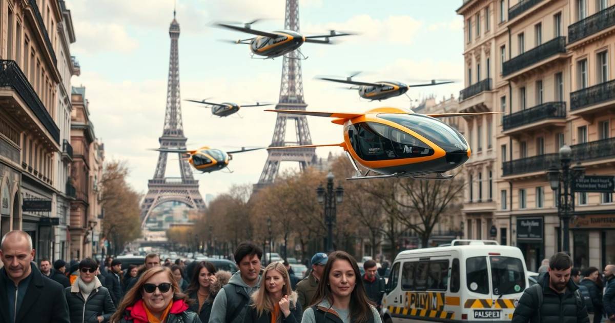 Les véhicules volants individuels en libre-service débarquent à Paris : révolution ou chaos dans nos rues ?