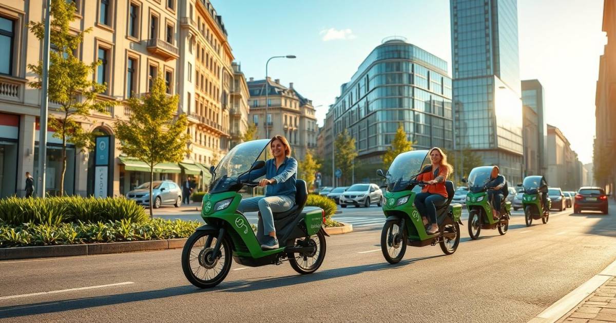 Les vélos-taxis à hydrogène révolutionnent la mobilité dans les centres-villes européens