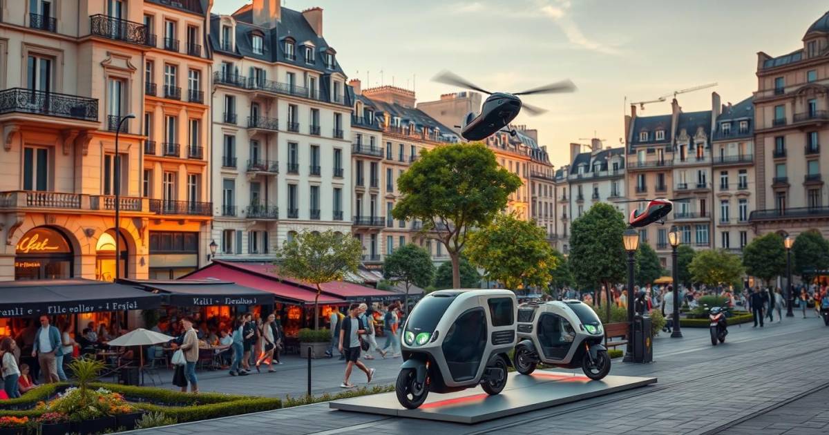 Les villes françaises accélèrent le déploiement des stations de recharge pour scooters volants électriques