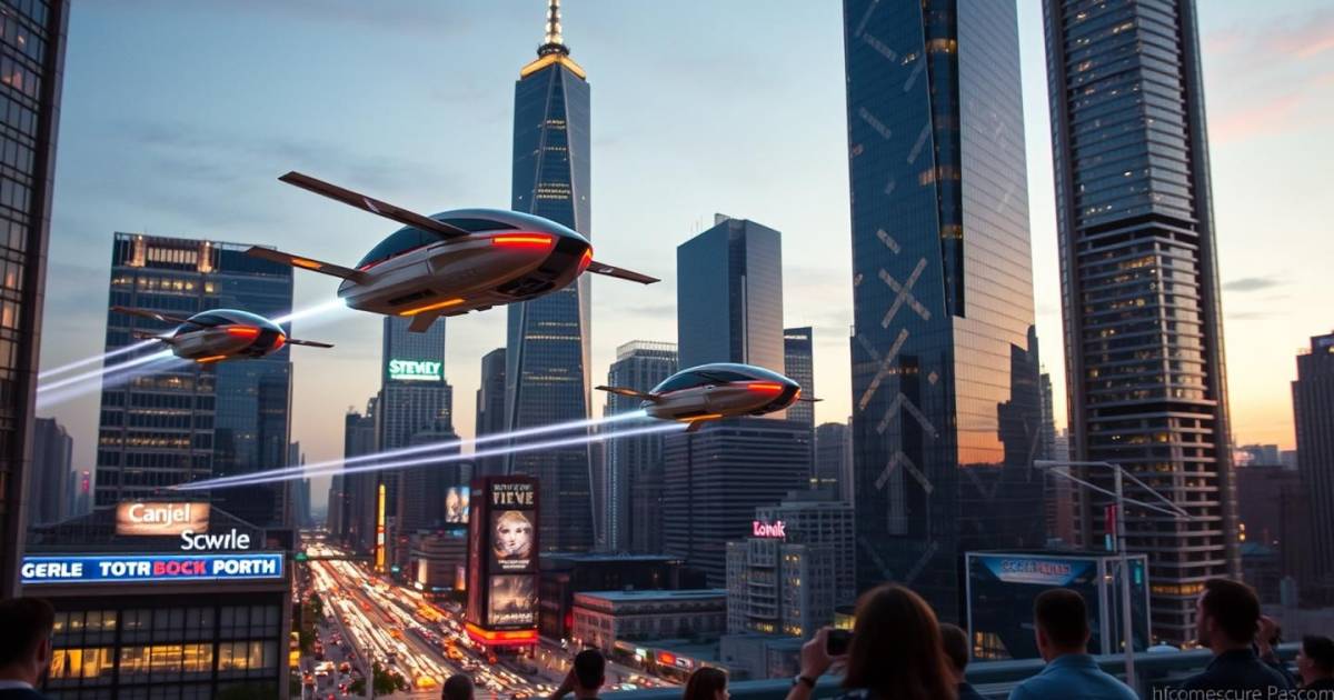 Les voitures volantes autonomes sont-elles prêtes à révolutionner nos déplacements urbains ?